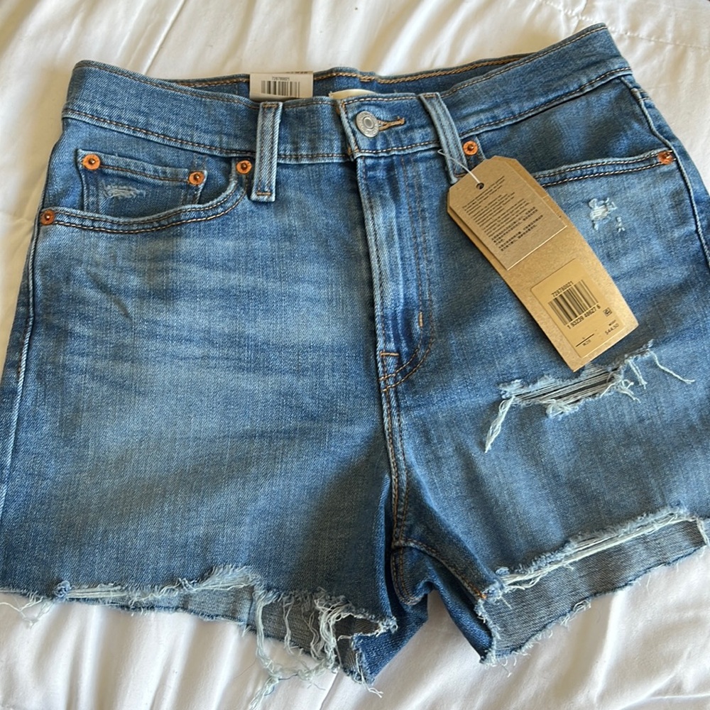 Levi's Blue Jean Shorts for Women